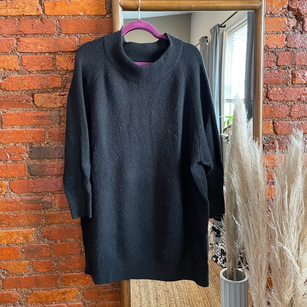 TOPSHOP long sleeve sweater dress
